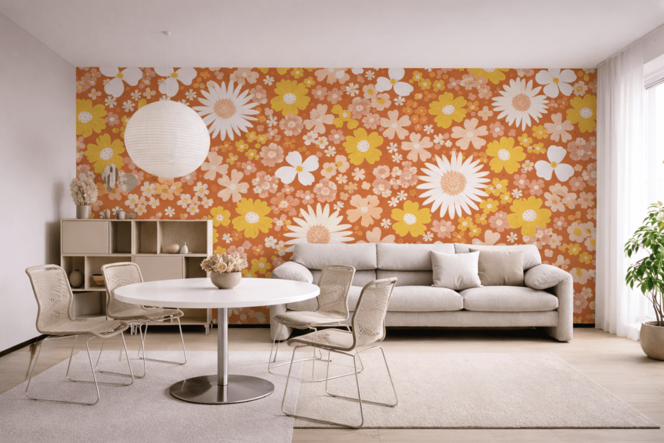 Amber Meadow Fabric