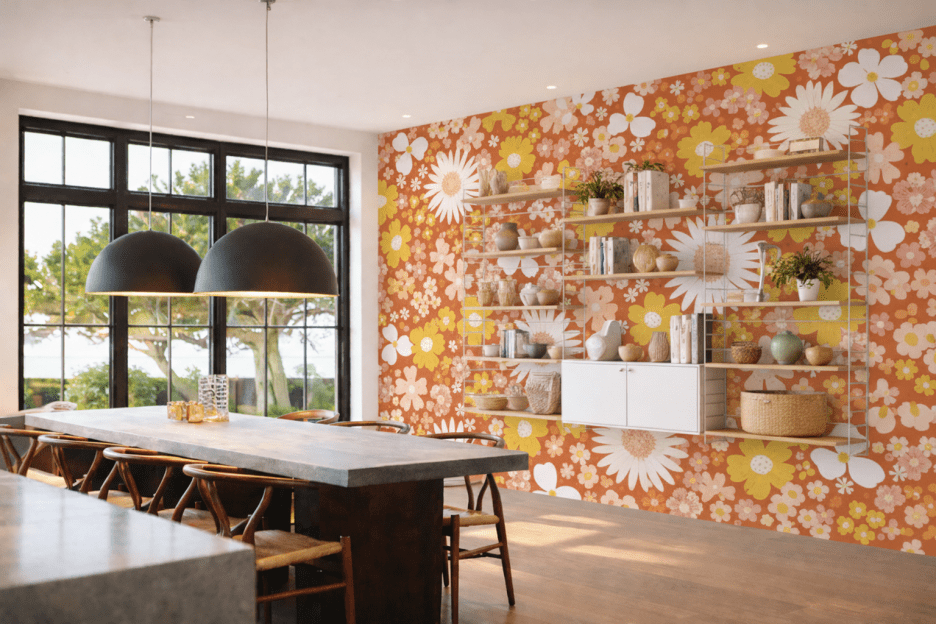 Amber Meadow Fabric