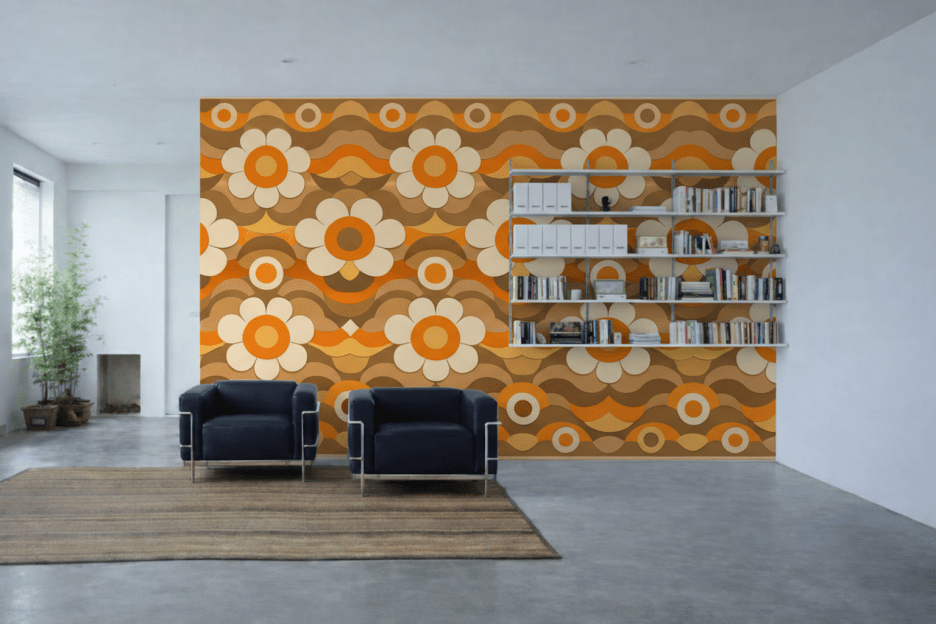 Wisped Floral Motif