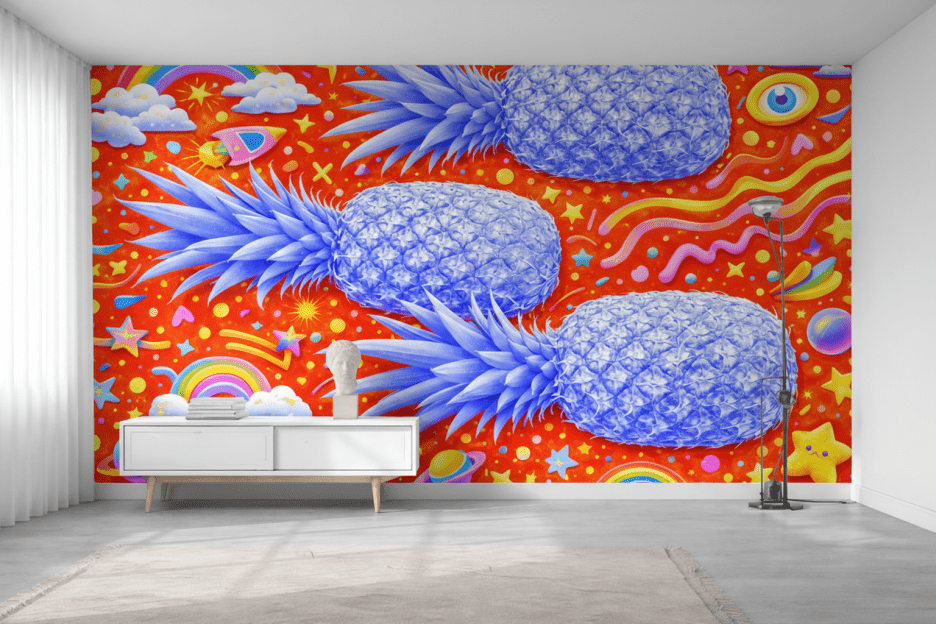 Tropical Pineapple Whimsy
