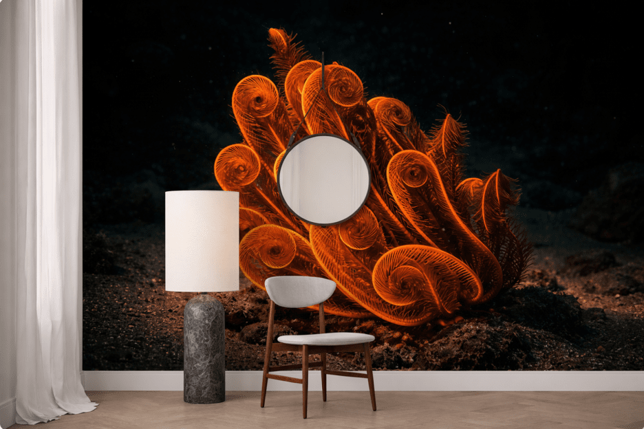 Crimson Spiral Garden