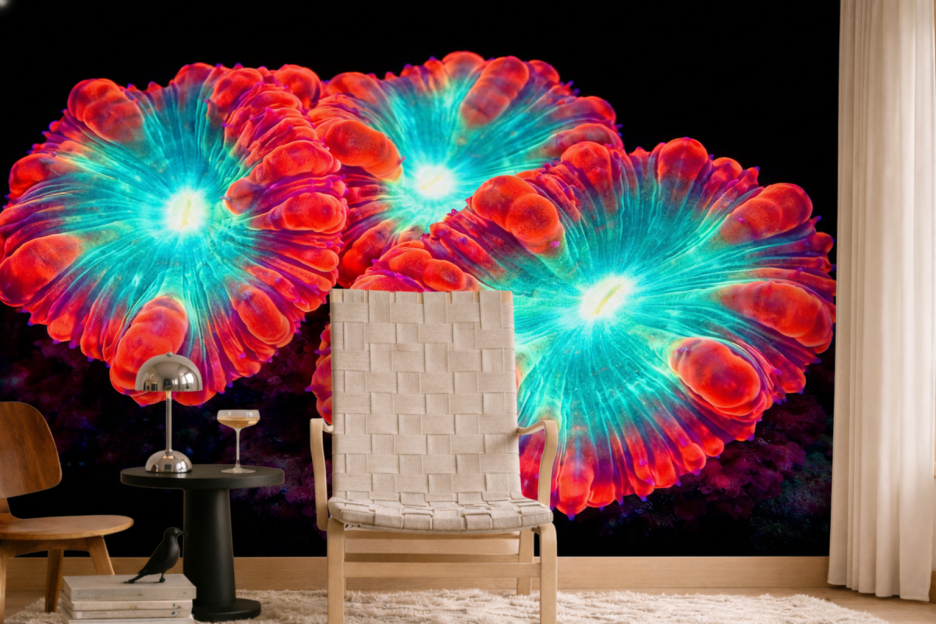 Cyan Coral Reef