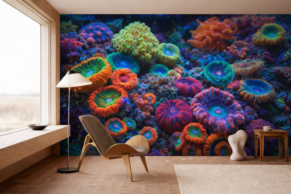 Vibrant Coral Garden