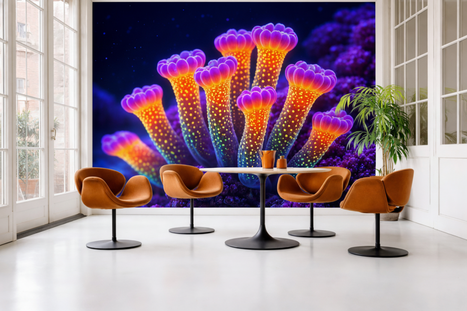 Frosted Coral Blossom