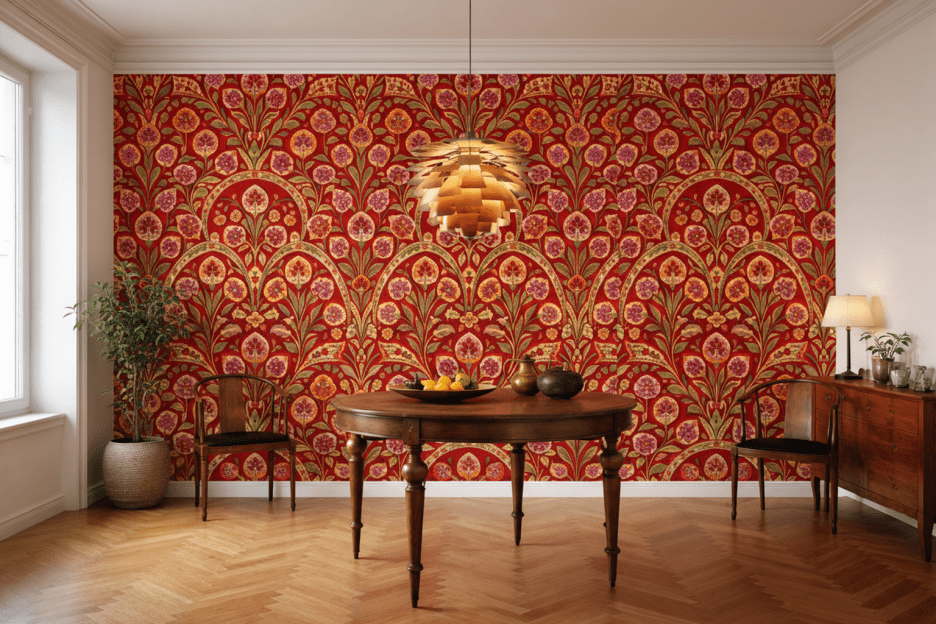 Crimson Flora Arrangement