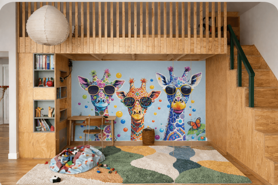 Kaleidoscopic Giraffes