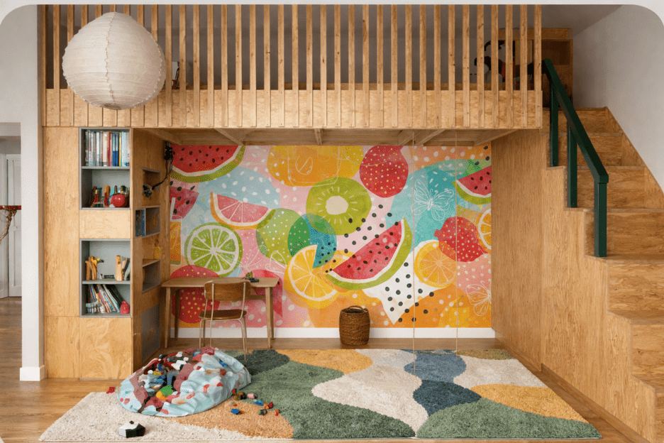 Zesty Mosaic Mural