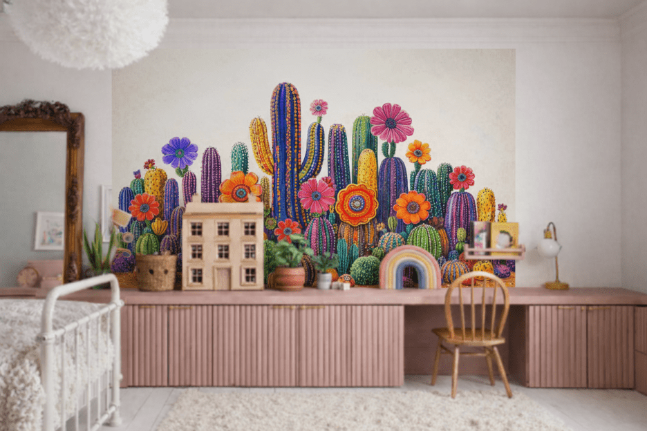 Vibrant Cactus Oasis