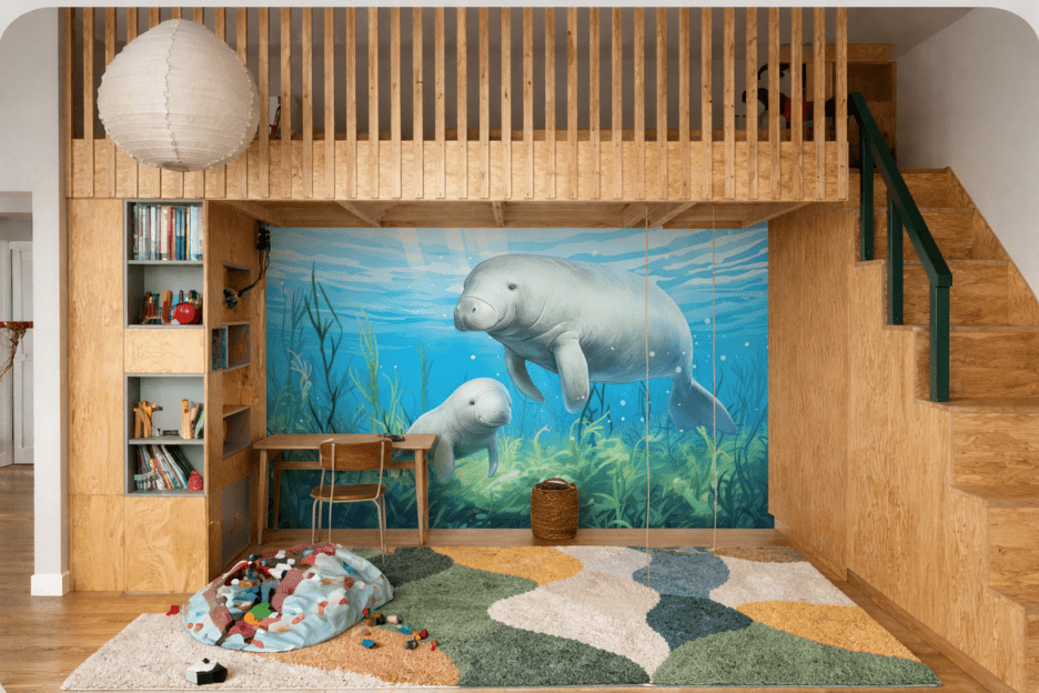 Manatee Underwater Crest