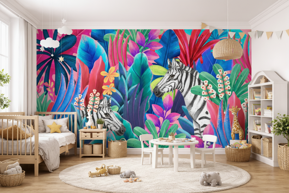 Zebra Jungle Encounter