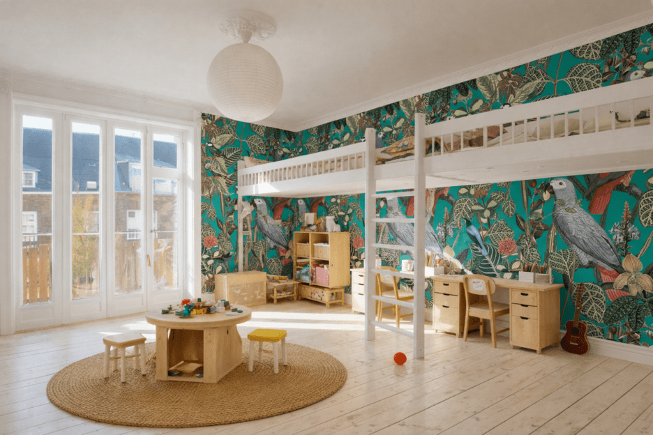 Verdant Avian Tapestry