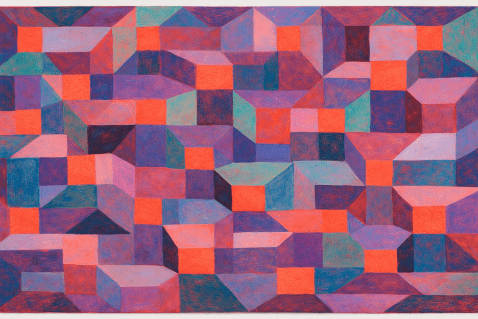 Cubist Porcelain Field