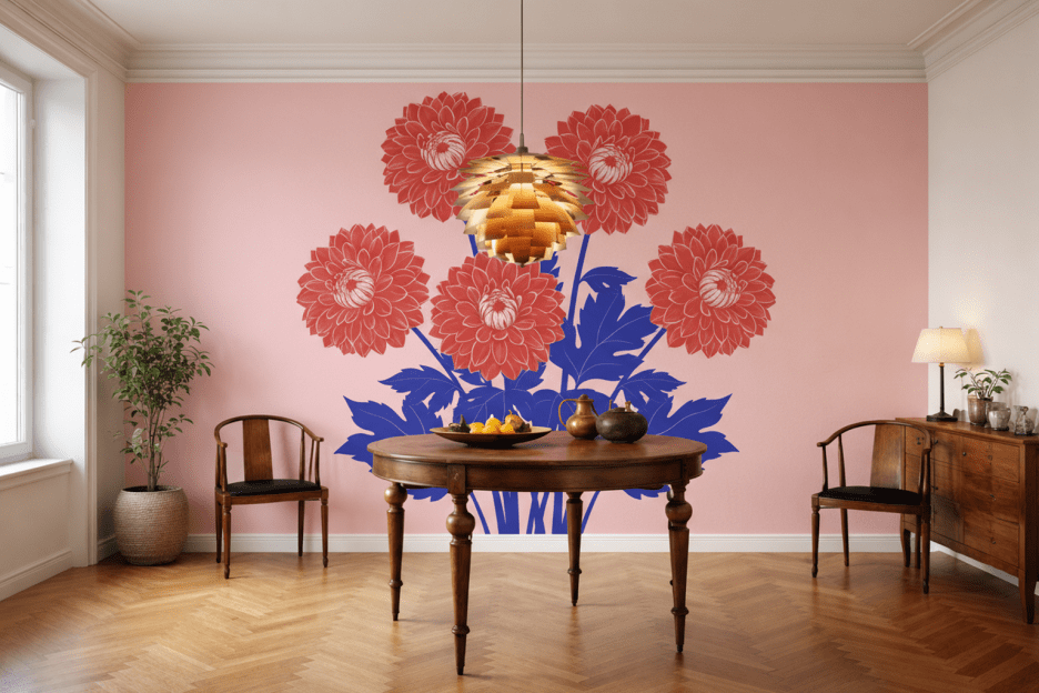 Crimson Dahlia Bouquet