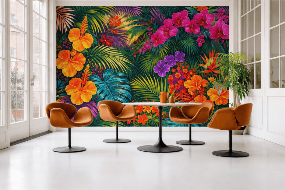 Tropical Inkbrush Oasis