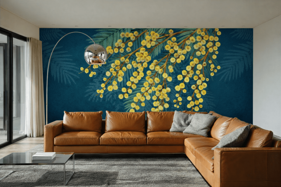 Golden Mimosa Fronds