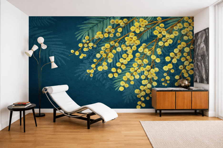 Golden Mimosa Fronds