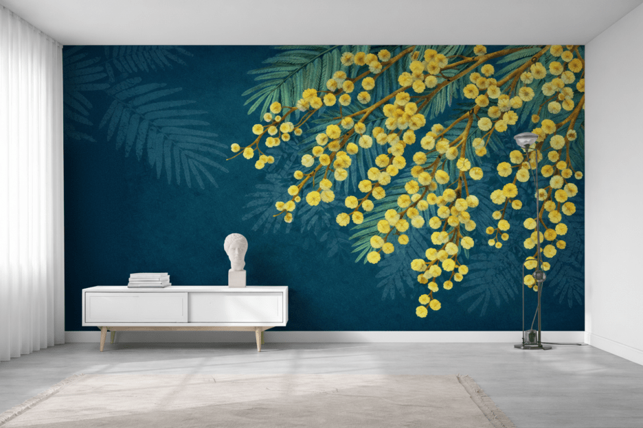 Golden Mimosa Fronds