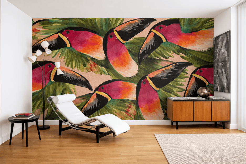 Tropical Toucan Mosaic