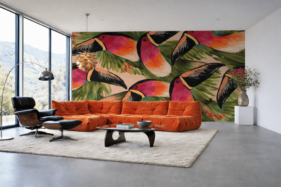 Tropical Toucan Mosaic