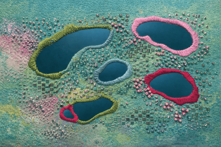 Textured Basin Tapestry