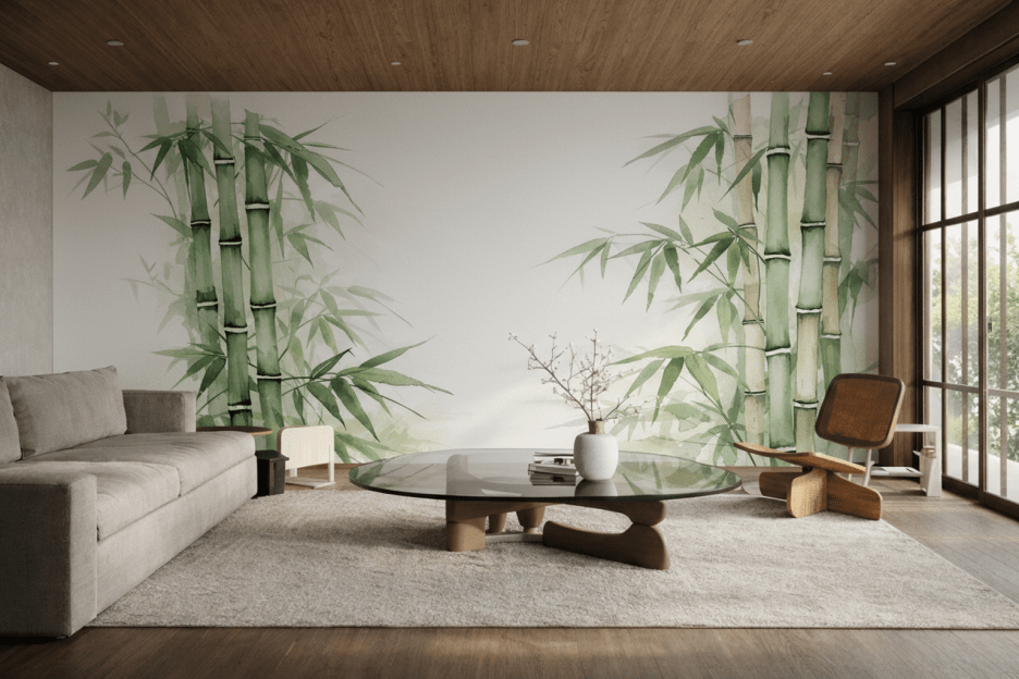 Serene Bamboo Grove