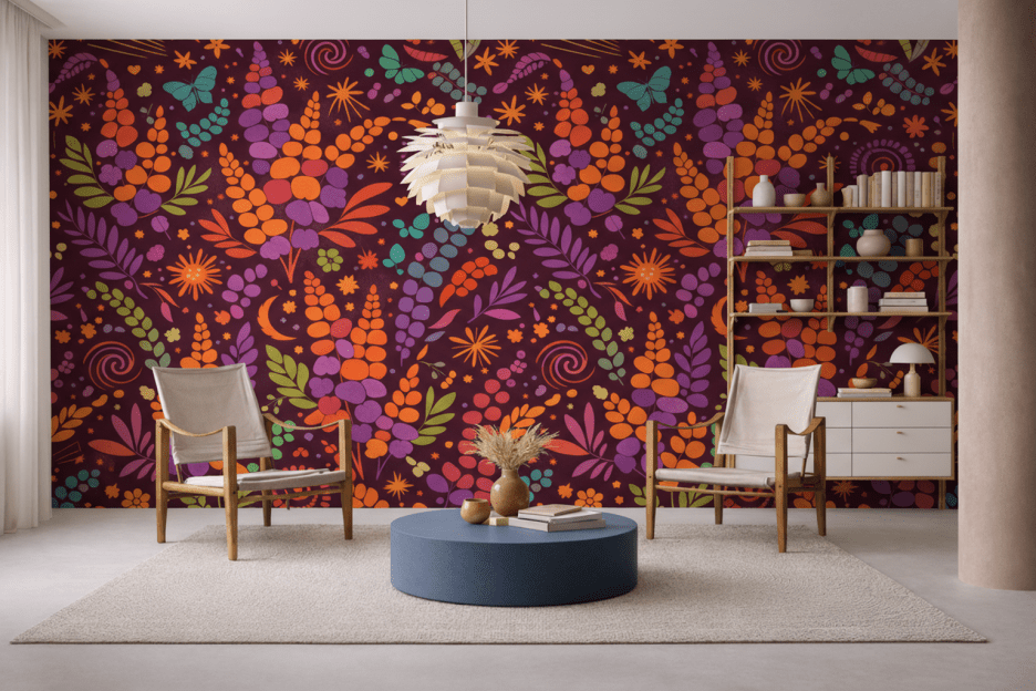 Silken Twilight Blossoms