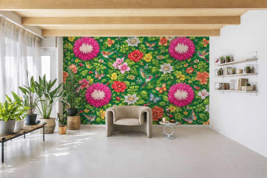 Vibrant Canopy Flora