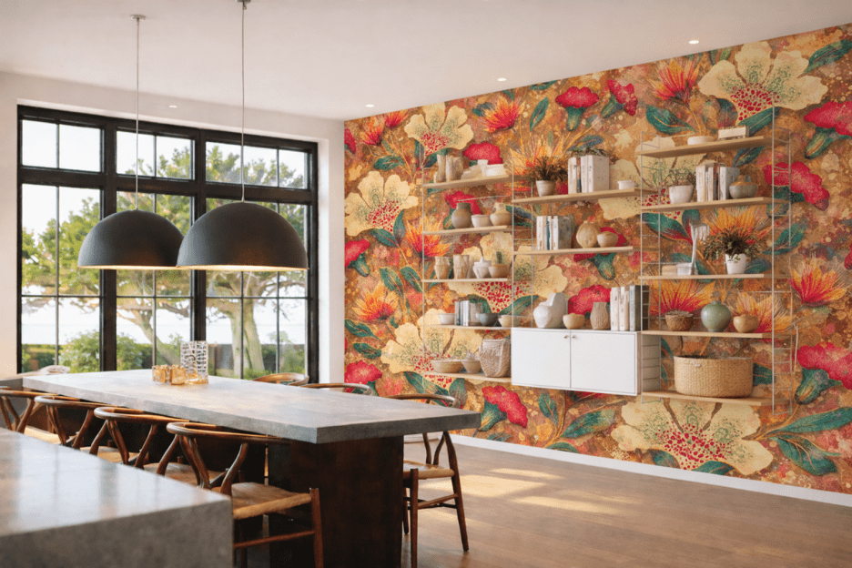 Radiant Petal Mosaic