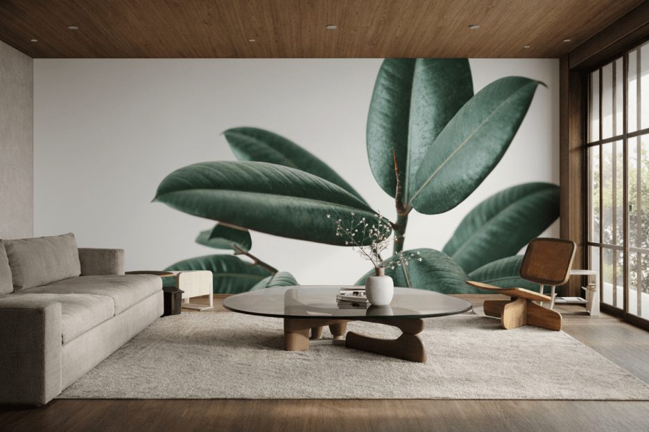 Porcelain Leaf Tapestry