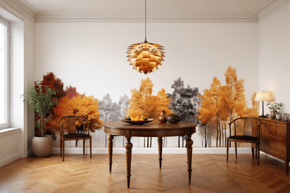 Amber Silhouette Grove