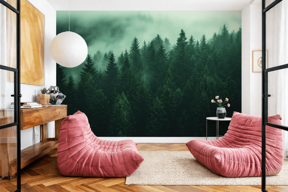 Misty Timberscape