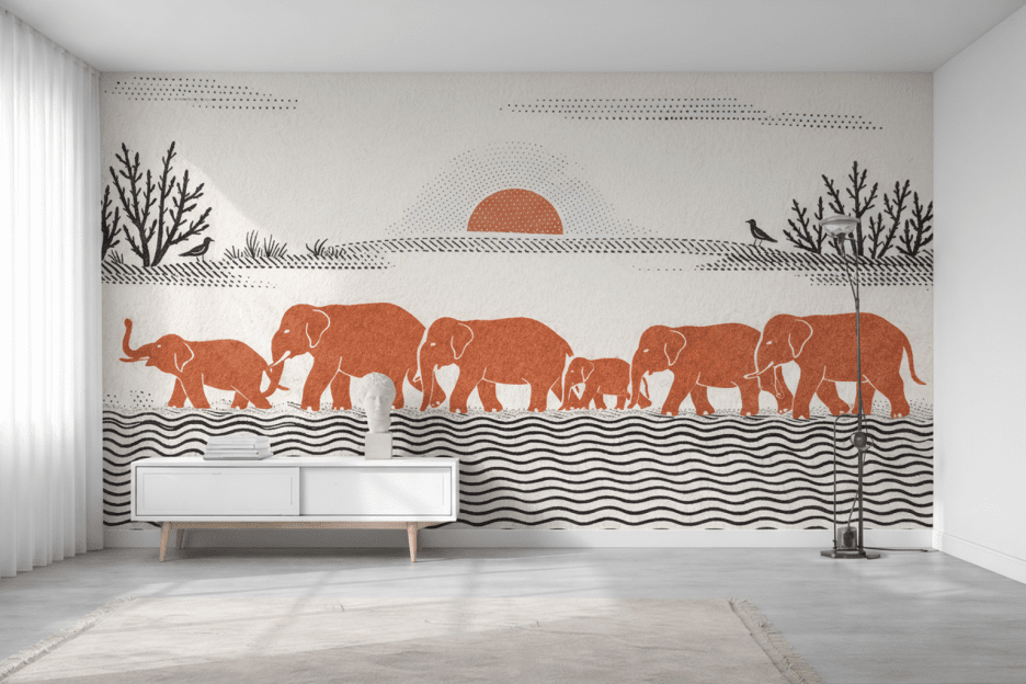 Sunset Elephant Parade