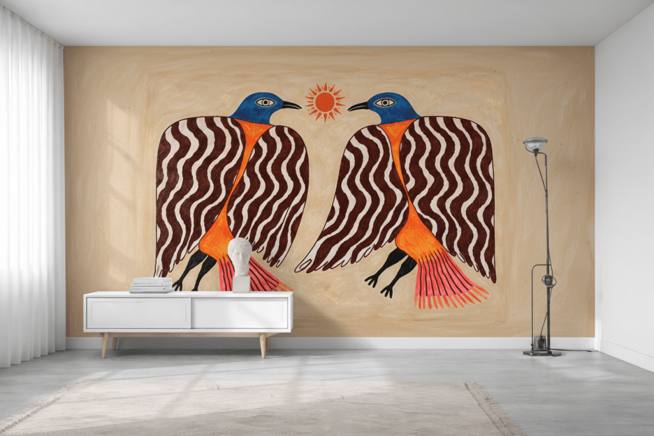 Radiant Feathered Guardians