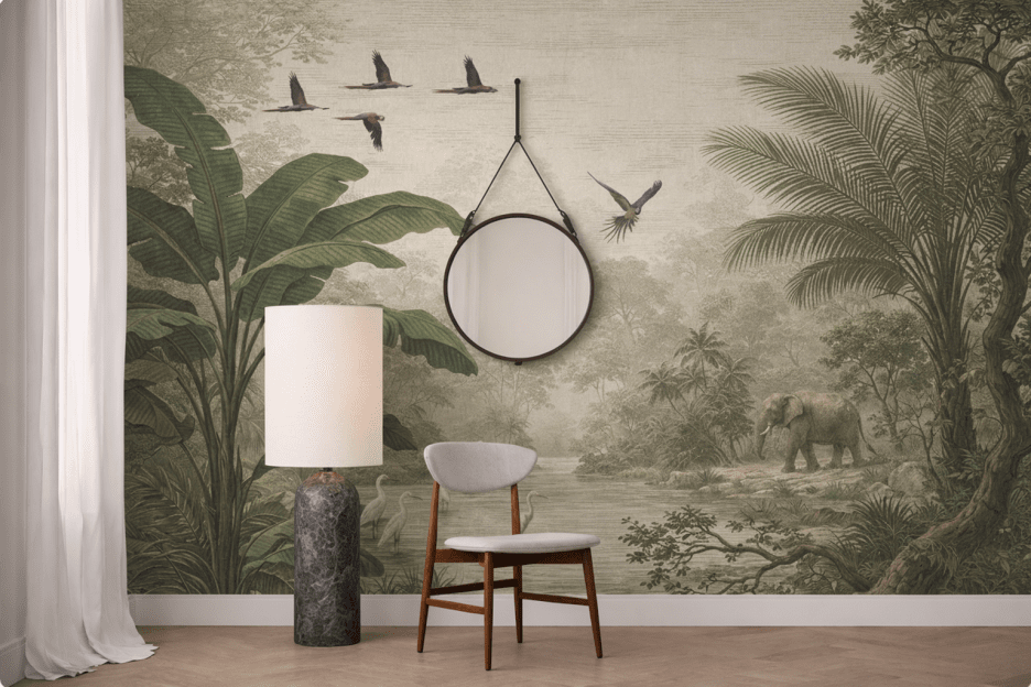 Saffron Jungle Reverie