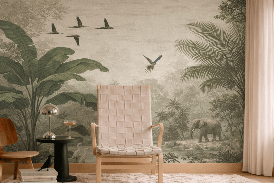 Saffron Jungle Reverie