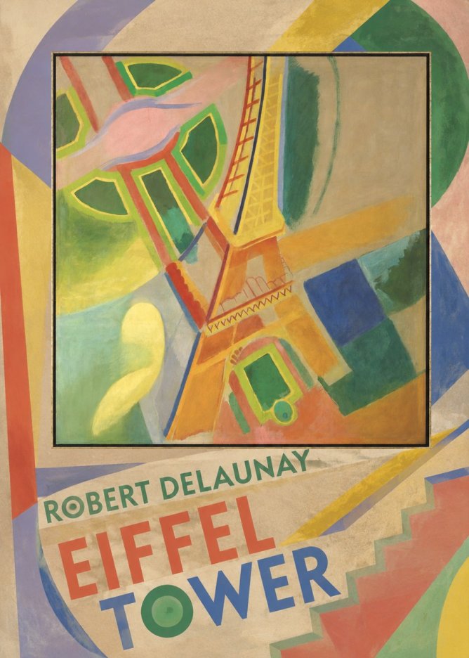 Robert Delaunay Eiffel Tower No2 - Poster