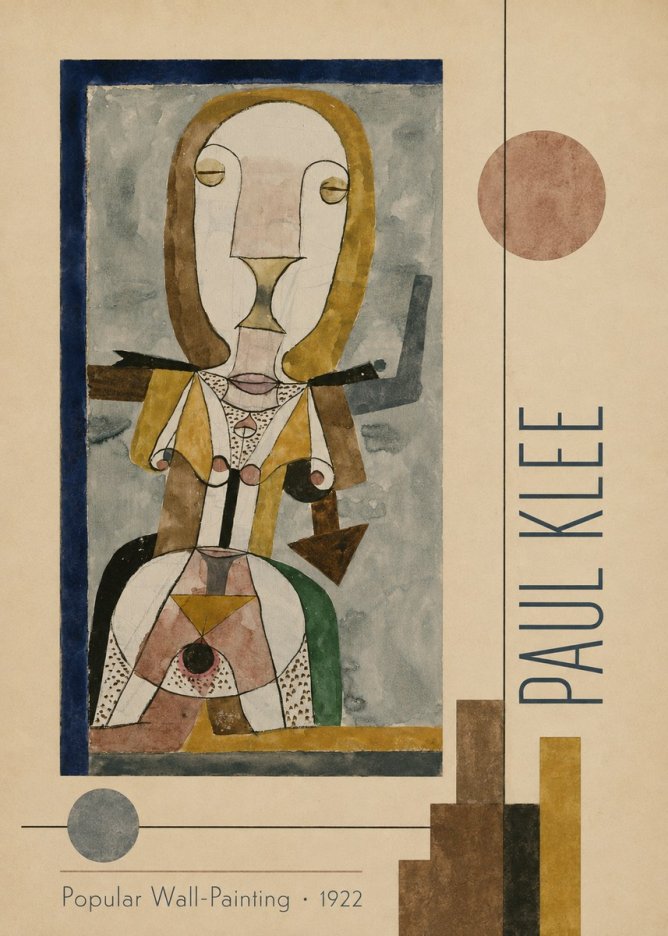 Paul Klee Popular Wall-painting No2 - Poster