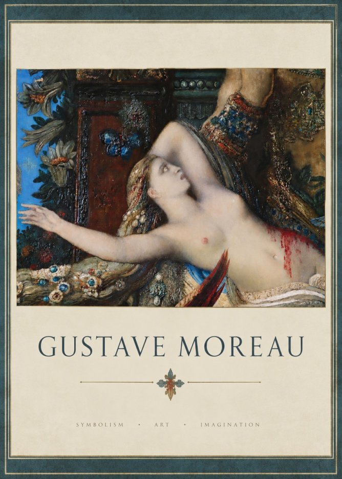 Gustave Moreau Salome I No4 - Poster