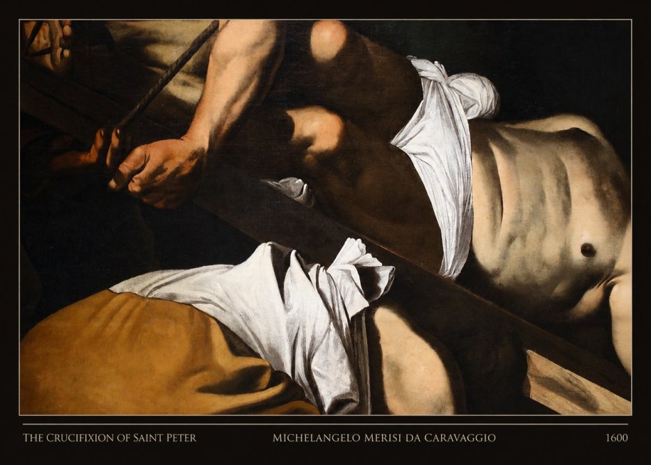 Michelangelo Merisi da Caravaggio The Crucifixion of Saint Peter I No4 - Poster