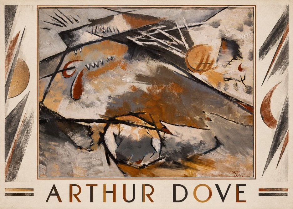 Arthur Dove Pagan Philosophy No1 - Poster
