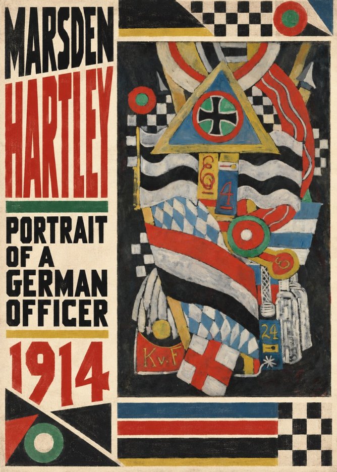 Marsden Hartley Portrait of a German Officer I No2 - Poster