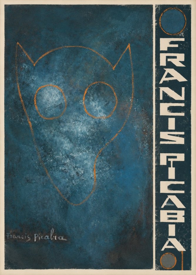 Francis Picabia Abstract Head No4 - Poster