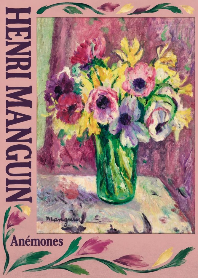 Henri Manguin Anémones No3 - Poster