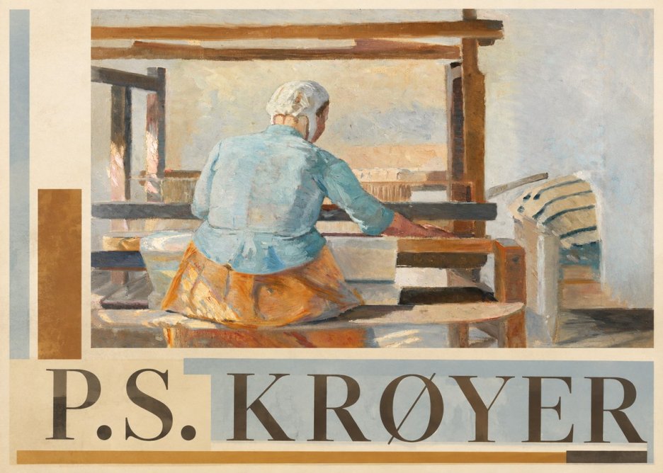 P.S. Krøyer A Weaver No4 - Poster