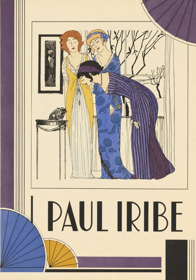 Paul Iribe Three Women and a Frog No2 - Poster