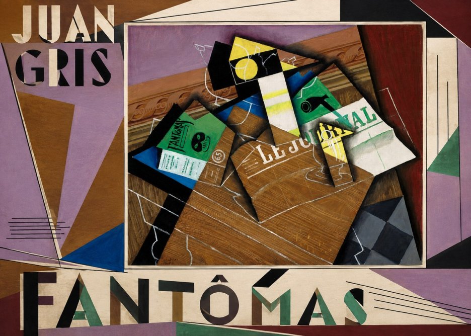 Juan Gris Fantômas I No2 - Poster