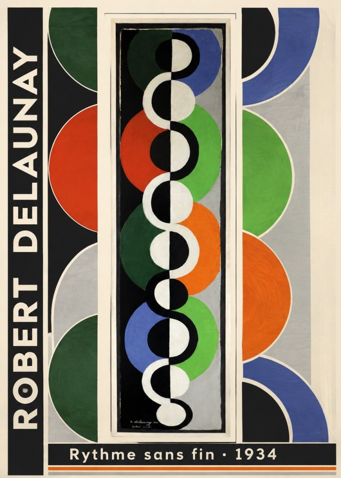 Robert Delaunay Rythme Sans Fin I No1 - Poster