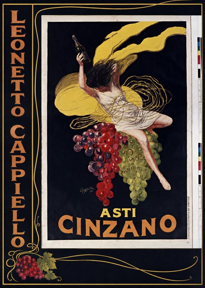 Leonetto Cappiello Asti Cinzano I No2 - Poster