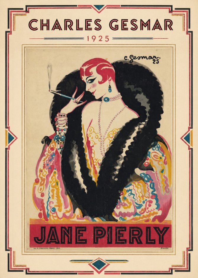 Charles Gesmar Jane Pierly No1 - Poster
