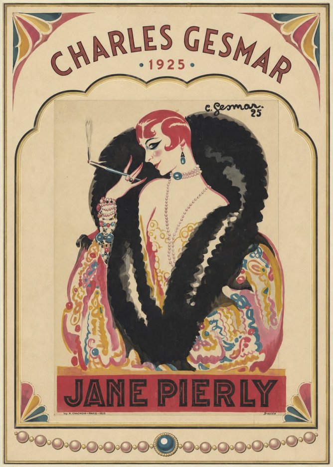 Charles Gesmar Jane Pierly No4 - Poster
